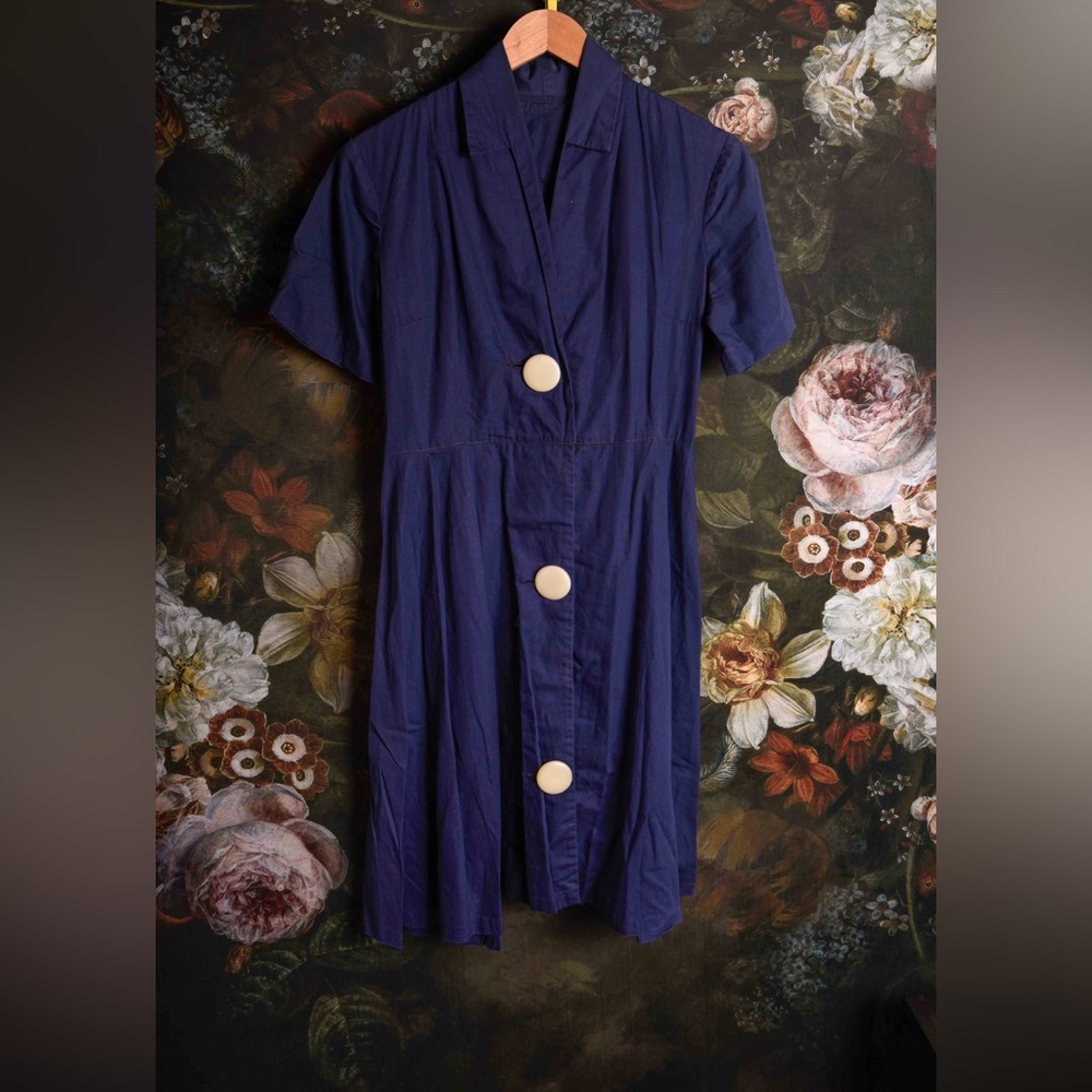True vintage Mode O'day shirt dress